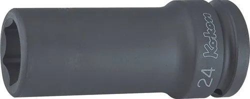 3/4 Sq. Dr. Socket  1.1/4 6 point Length 100mm Thin walled