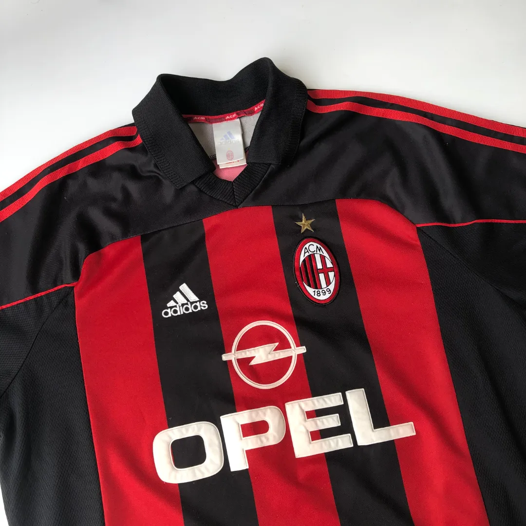 AC Milan 1998/2000 Original Adidas Home Football Shirt XL