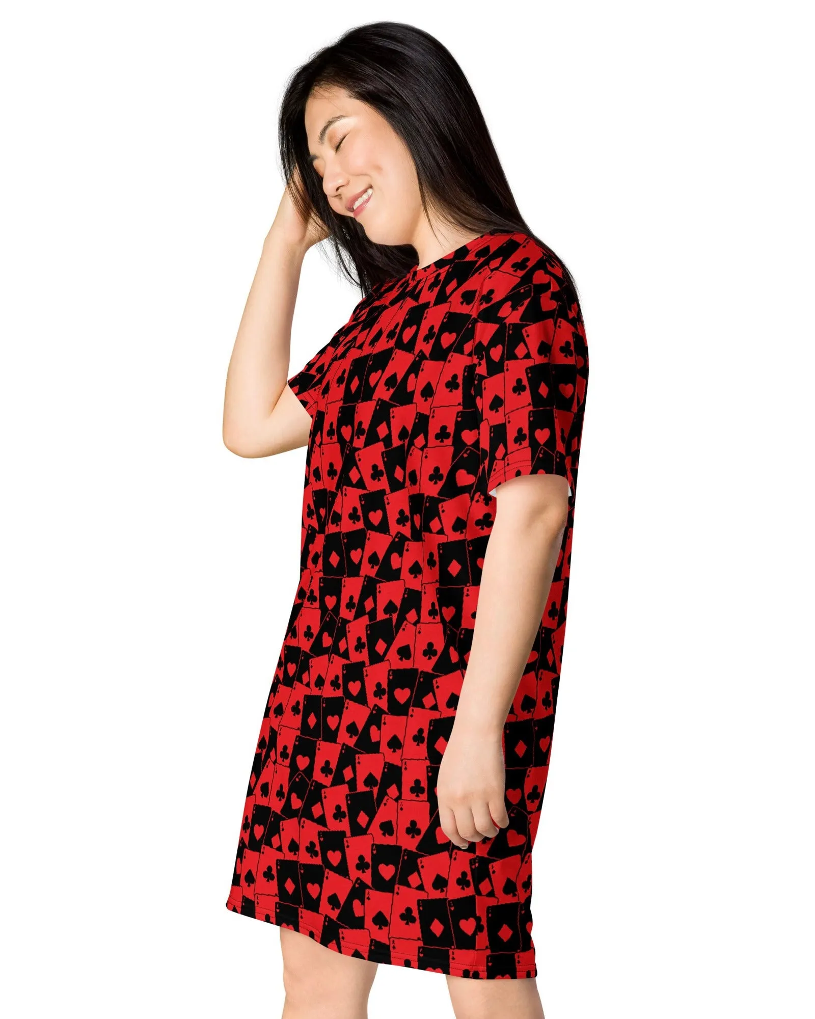 Ace Of Hearts T-shirt dress