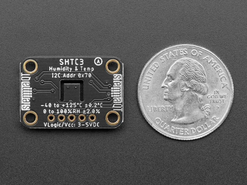 Adafruit Sensirion SHTC3 Temperature & Humidity Sensor (STEMMA QT / Qwiic)