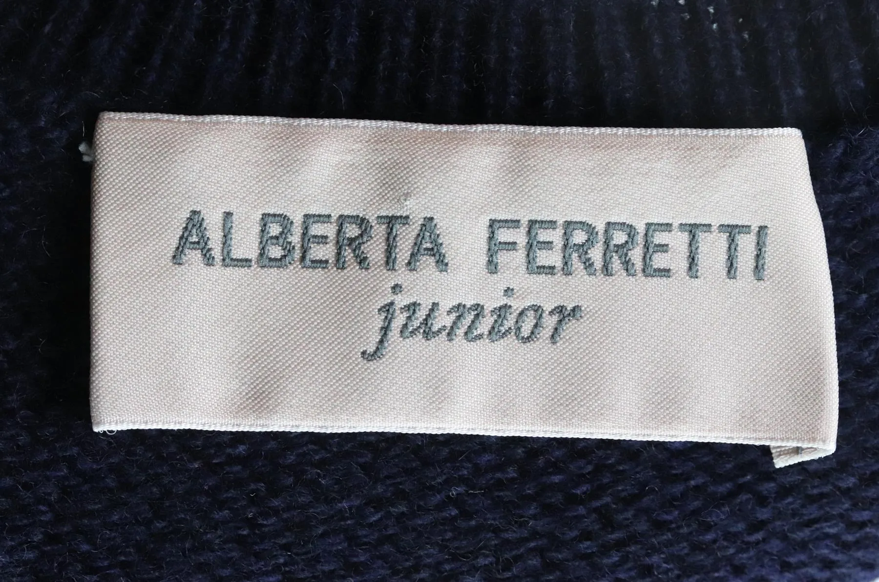 ALBERTA FERRETTI KIDS UNISEX WOOL SWEATER 8 YEARS