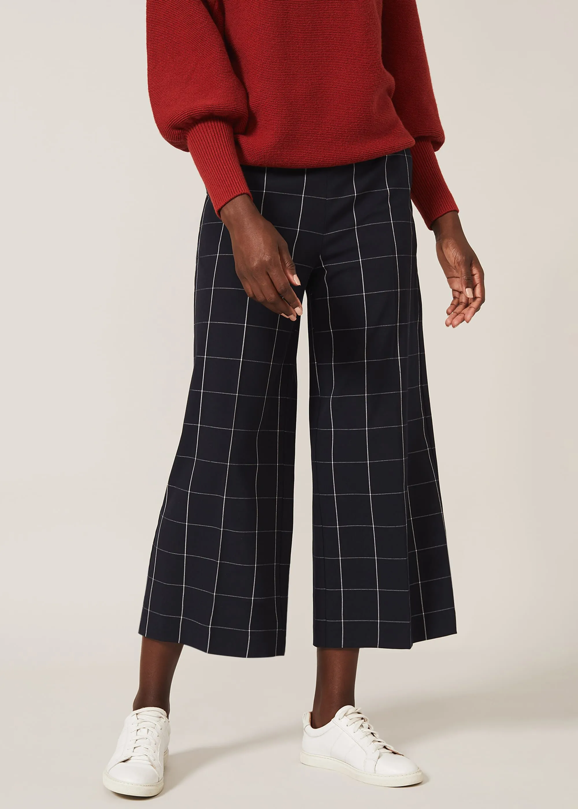 Alexa Check Culottes