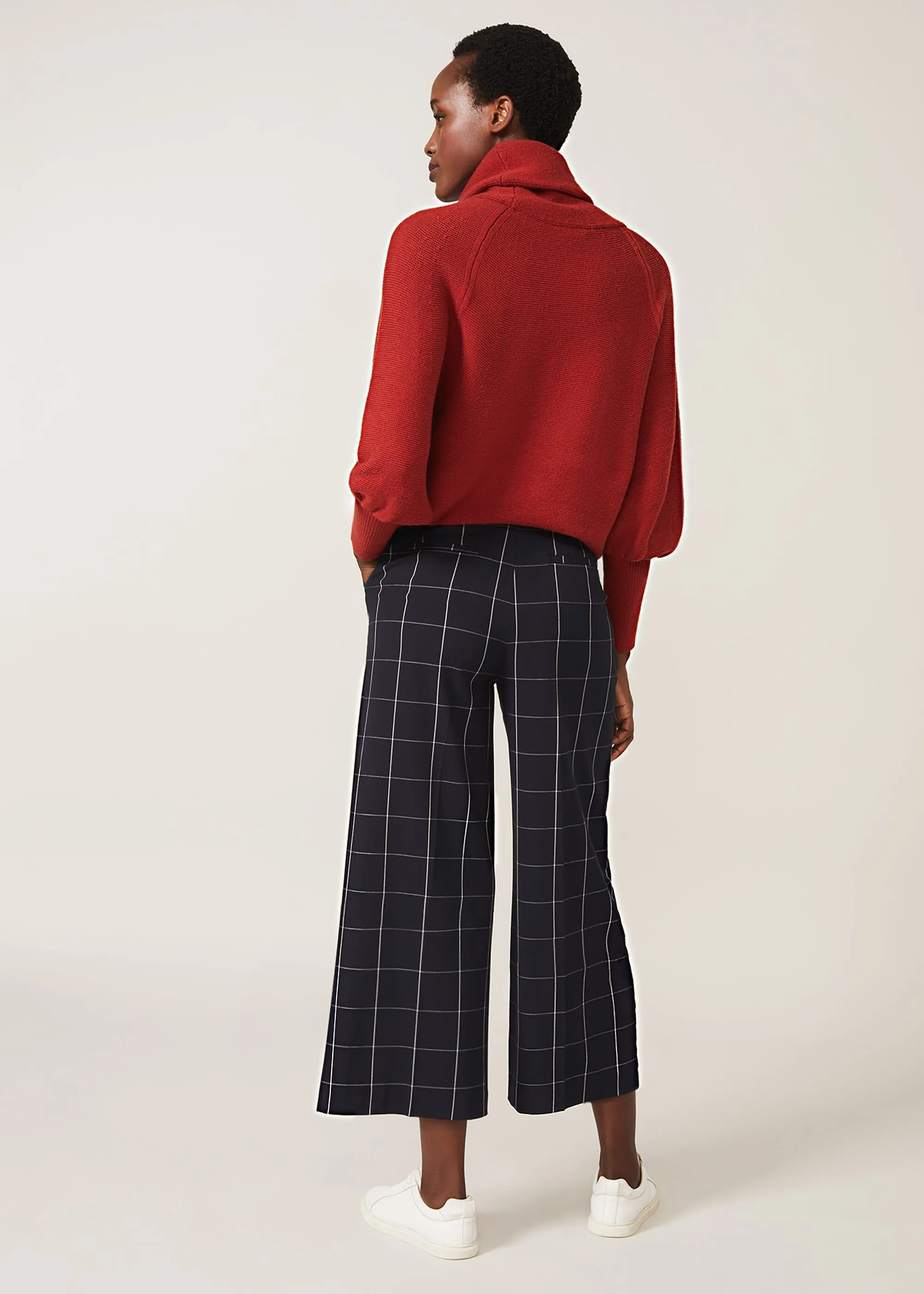 Alexa Check Culottes