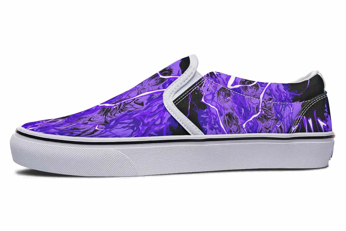 Anime Purple Lightning