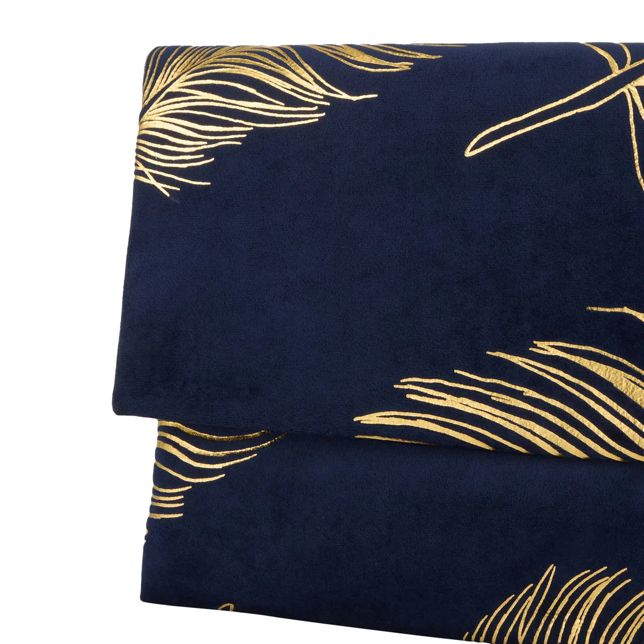 AOIFE MULLANE Printed Flap Clutch - Navy