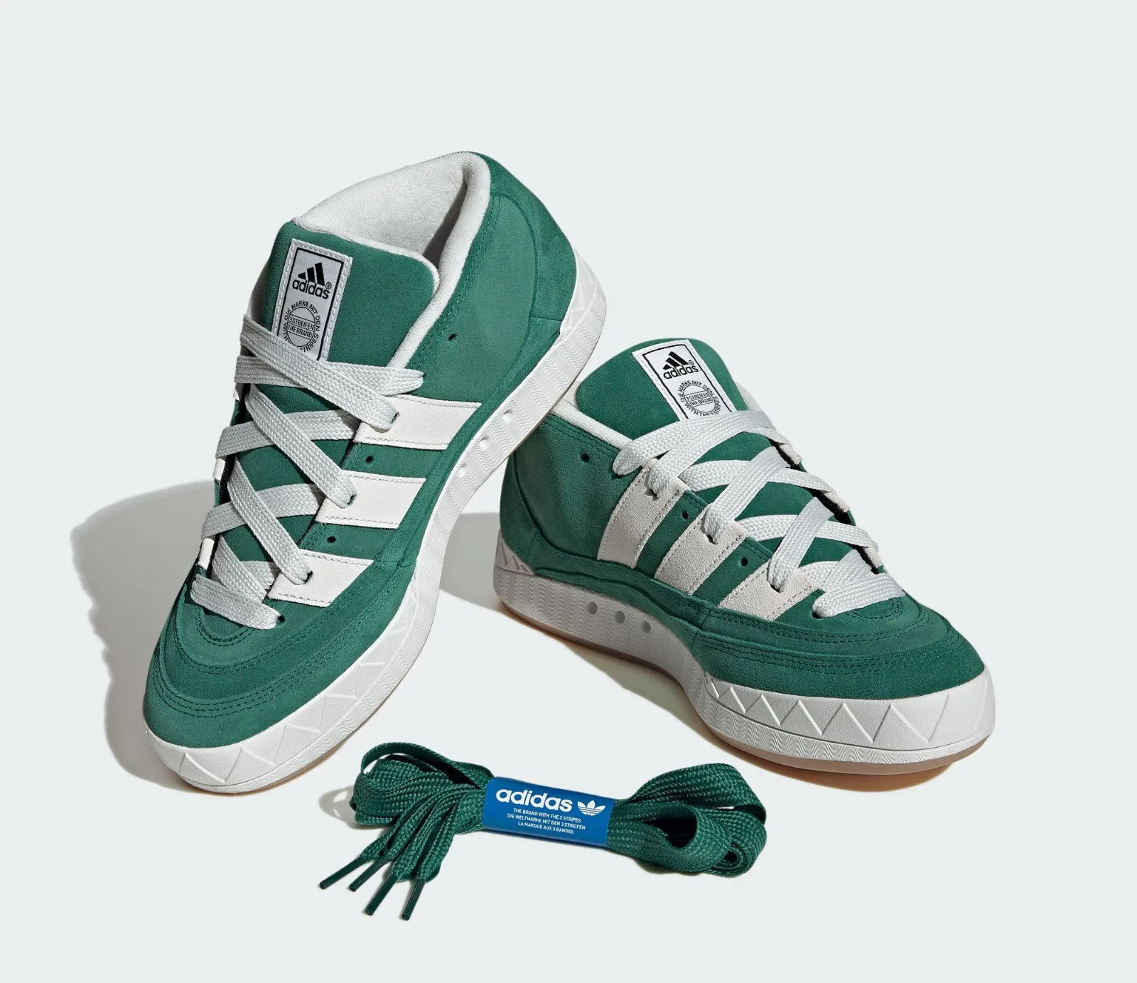 Atmos x Adidas Originals Adimatic Mid Collegiate Green Crystal White Gum IE0022