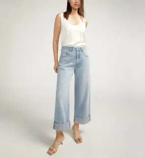 Baggy Wide Leg Crop