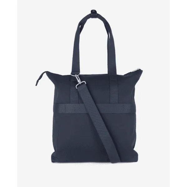 Barbour Cascade Two-Way Tote Bag in Navy