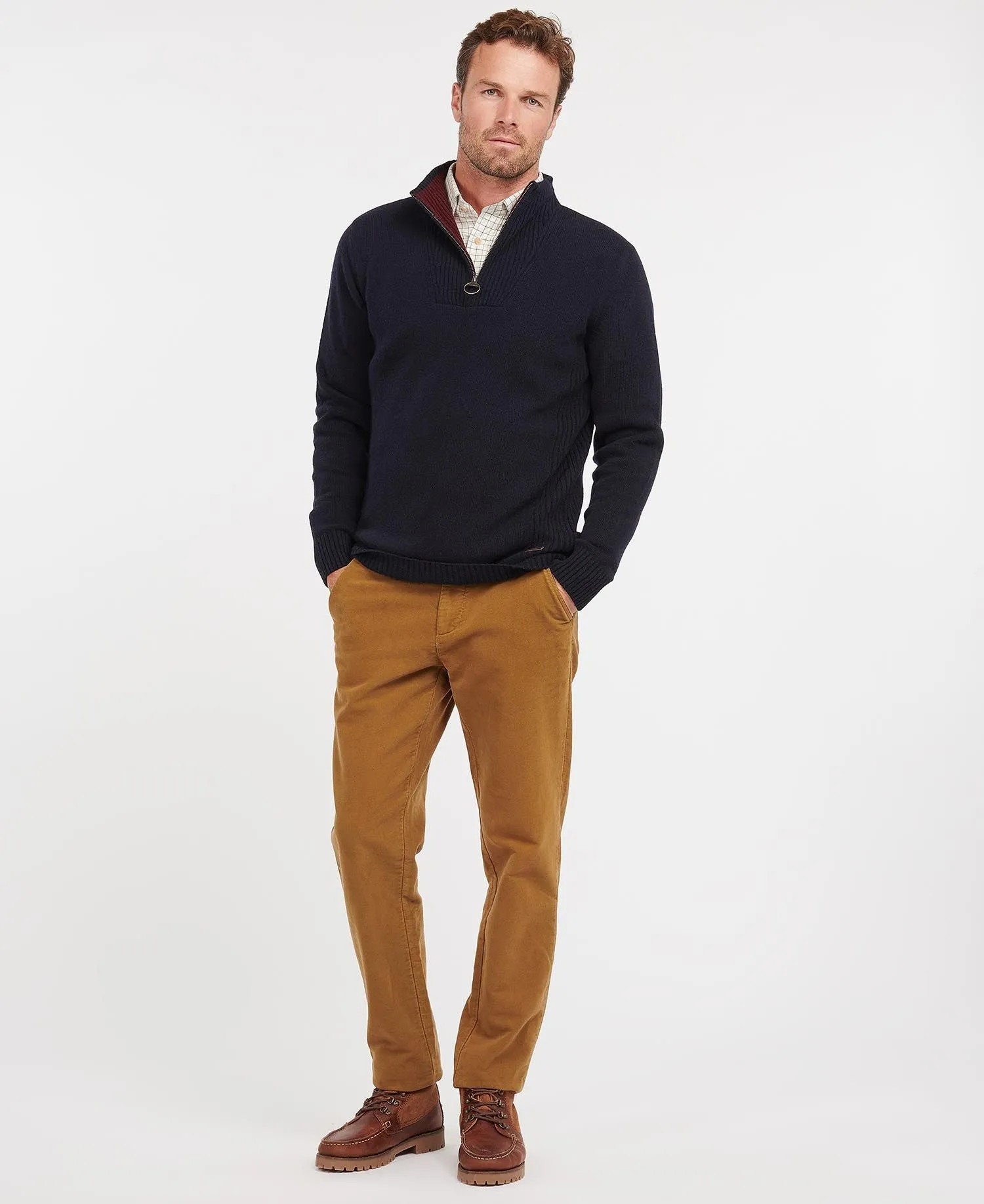 Barbour Men's Nelson Half-Zip Sweater