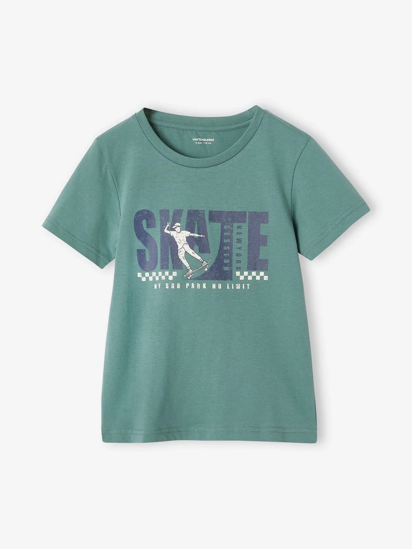 Basics T-Shirt with Print for Boys - anthracite