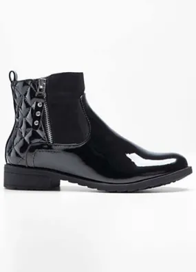 bonprix Patent Ankle Boots | Kaleidoscope