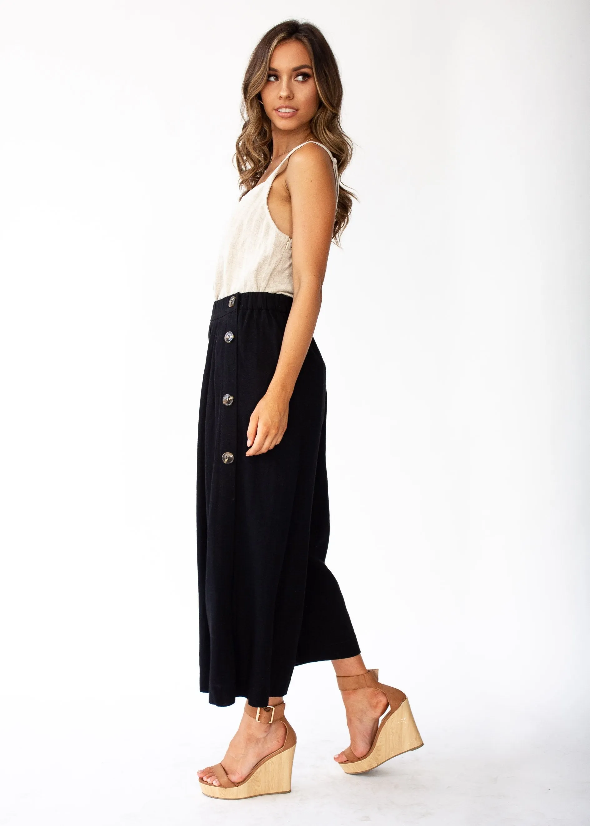 Brooklyn Culottes - Black