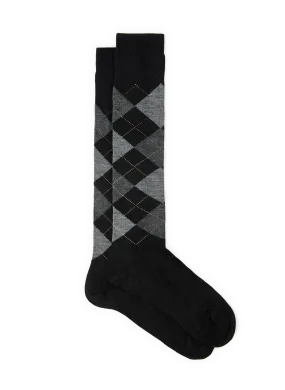 BURLINGTON  Wool mid-calf socks - Black