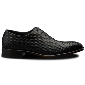 Calzoleria Toscana 5373 Woven Oxfords Black