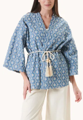 Cappotto kimono con ricami