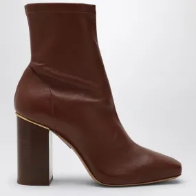 CHLO Cognac-Colored Ambre Ankle Boots - Sophisticated Style for FW24