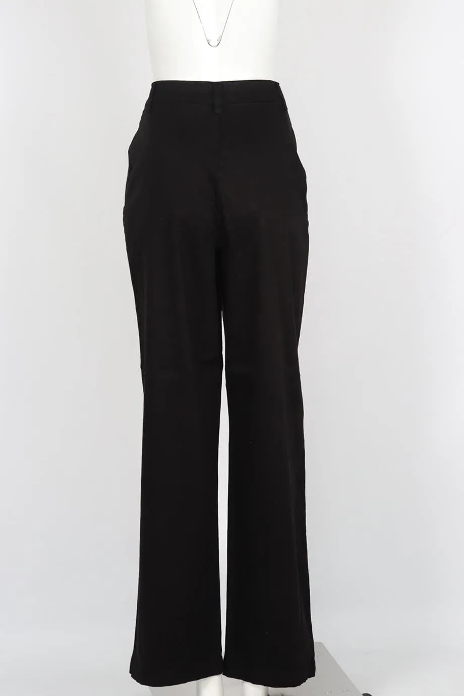 COTTON CITIZEN COTTON BLEND WIDE LEG PANTS W25 UK 6-8