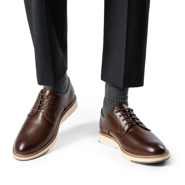 [CrossFlex Lite Polish] Men's Non-Slip Smart Casual Oxfords