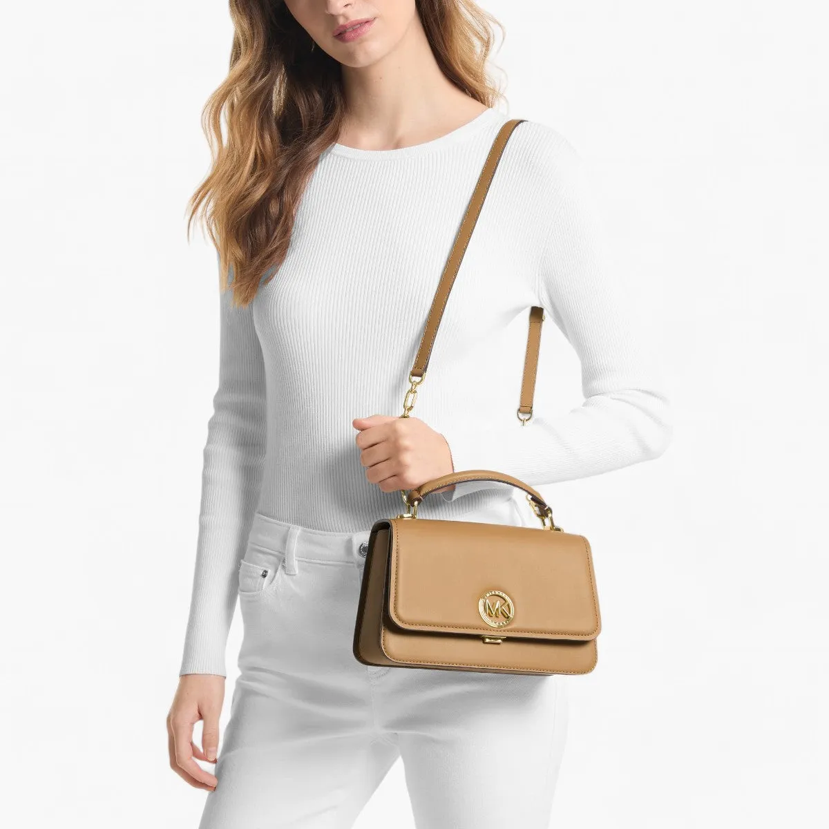 Delancey Medium Leather Crossbody Satchel