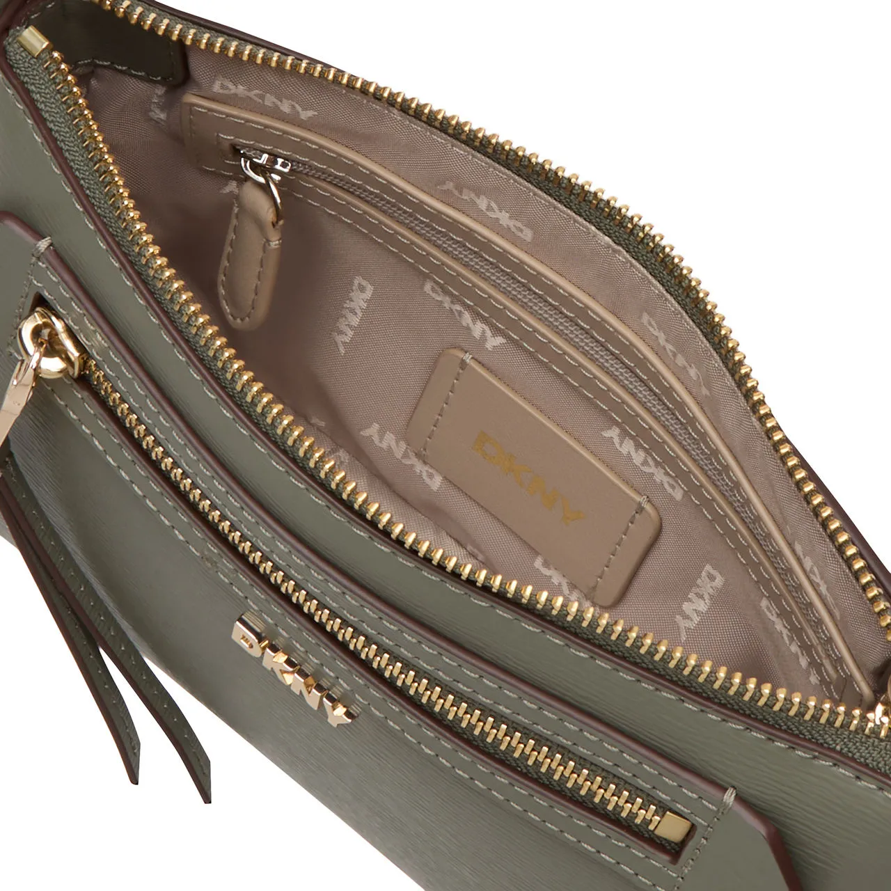 DKNY Bryant Demi Crossbody Bag - Olive