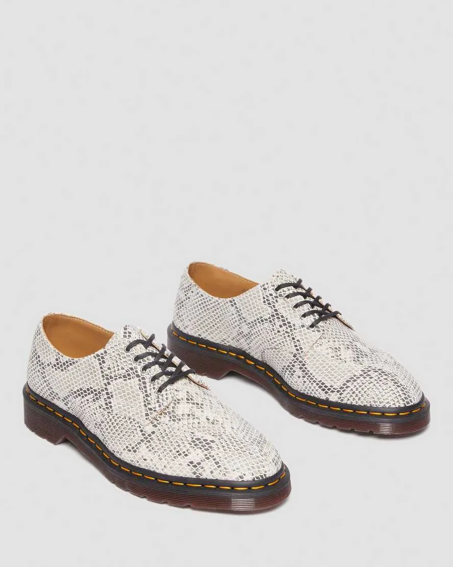 Dr. Martens 2046 Python Print Oxfords M - Sand / Black