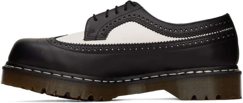 Dr. Martens Black & White 3989 Bex Oxfords