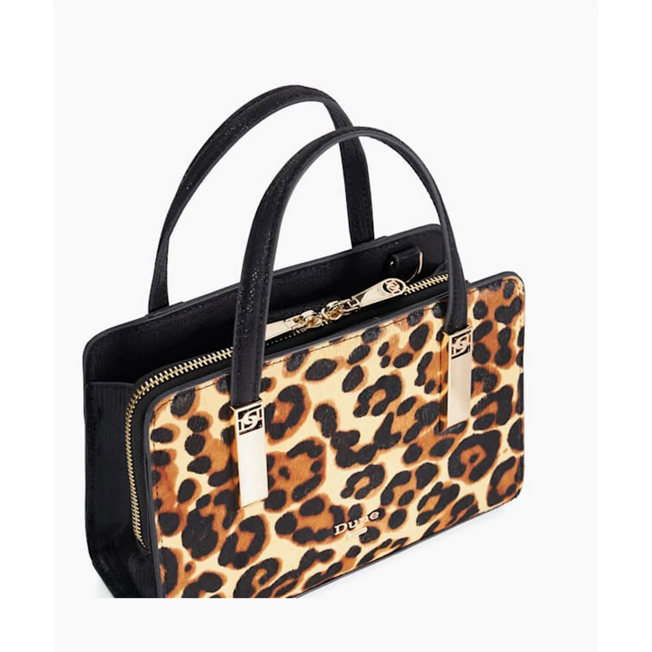 DUNE LONDON Dinkydenbeigh Small Tote Bag - Leopard