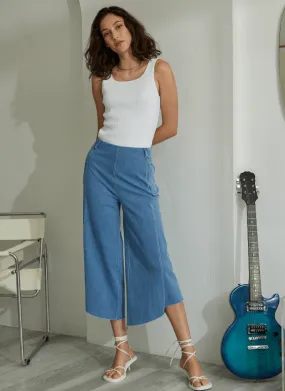 Echo Denim Culottes (23 Inseam)