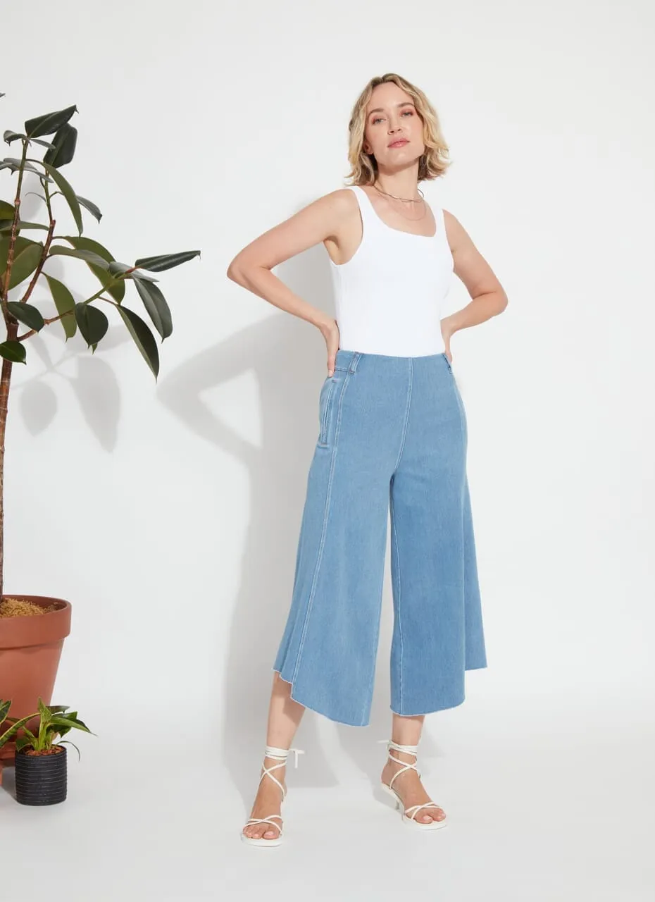 Echo Denim Culottes (23 Inseam)