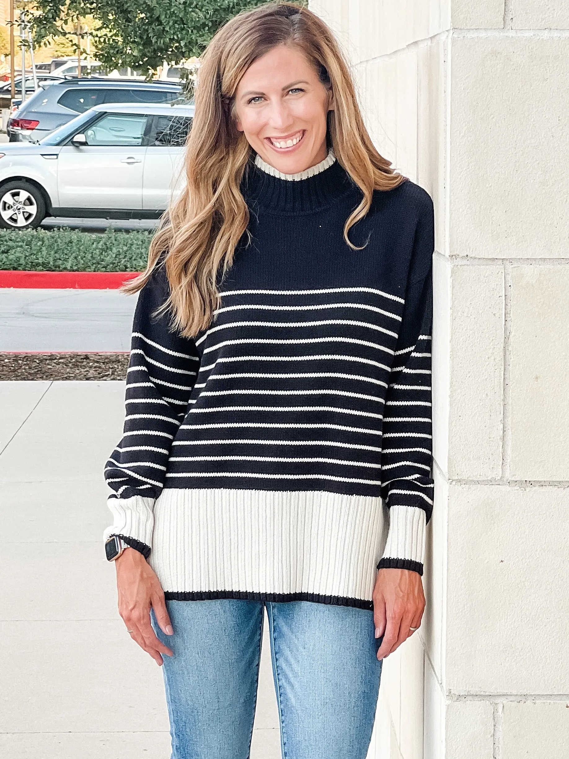 Emily Stripe Sweater