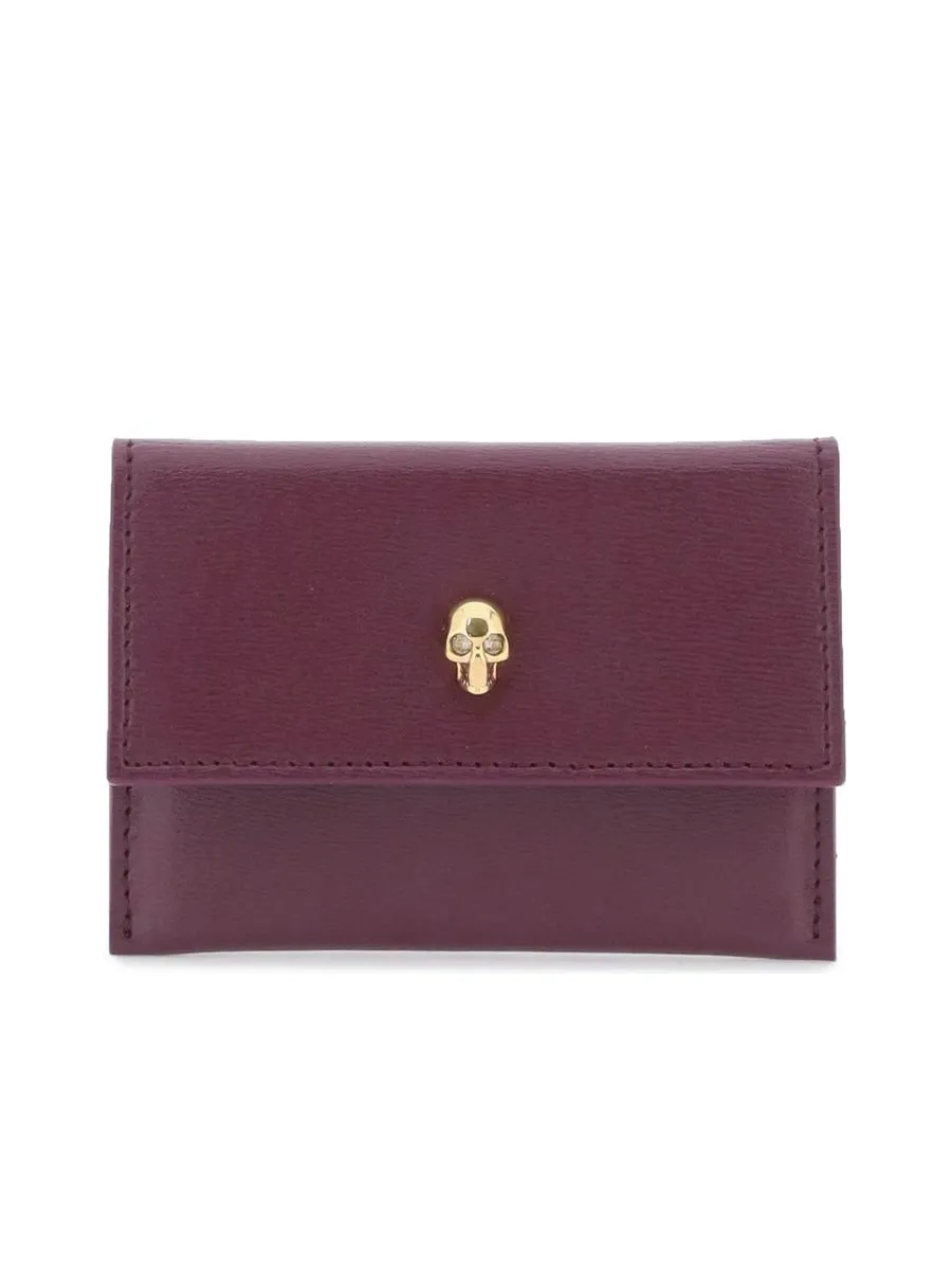 Envelope Skull Card Holder Pouch