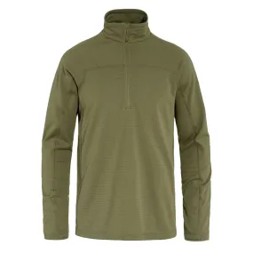 Fjallraven Abisko Lite Fleece Half Zip Green