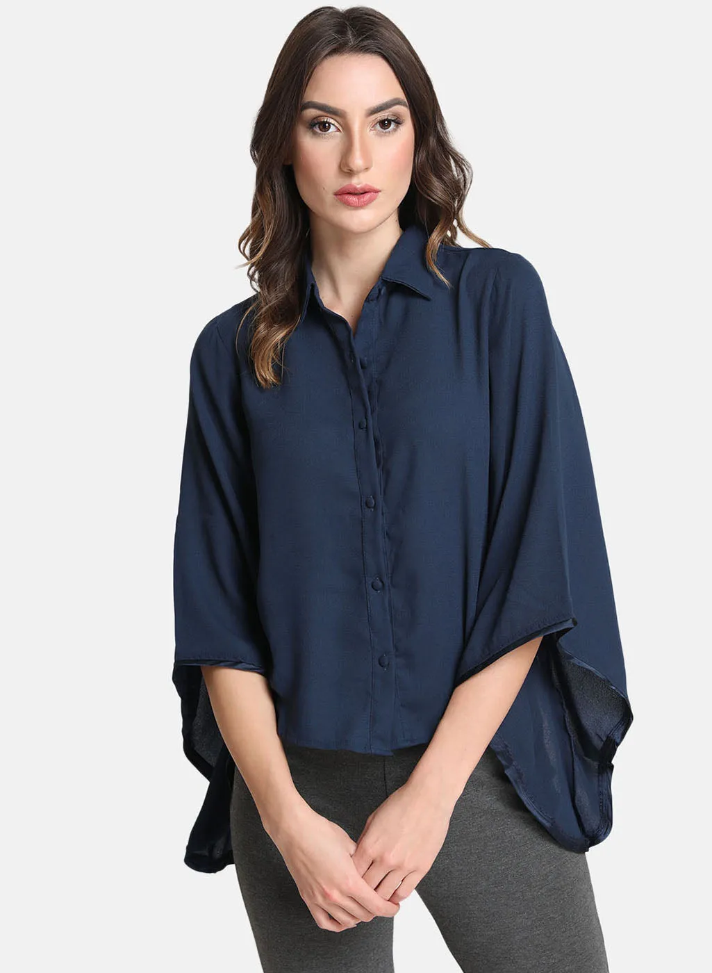 Flared Sleeves Shirt