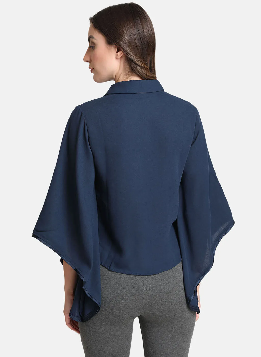 Flared Sleeves Shirt