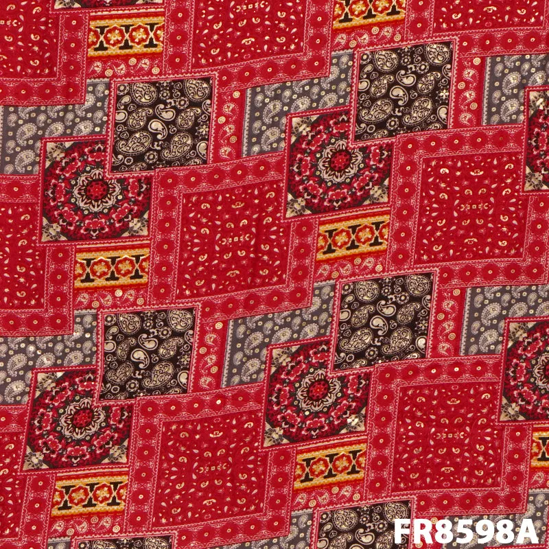 Foil Print Rayon