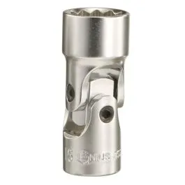 Genius Tools 3/8" Dr. 12mm Universal Hand Socket (12-Point) - 355612