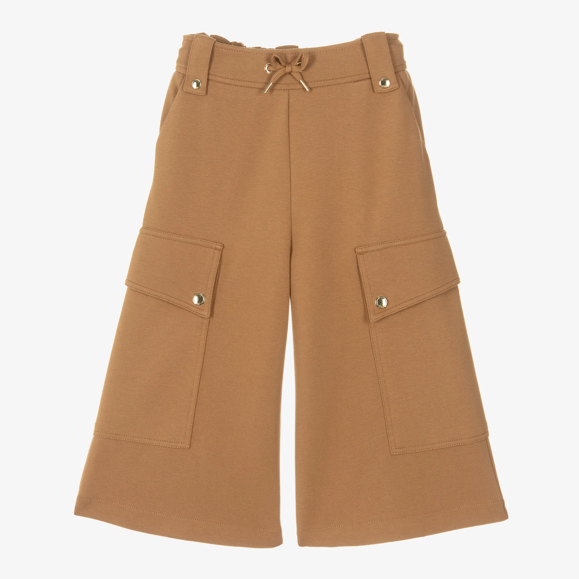 Girls Brown Milano Jersey Culottes