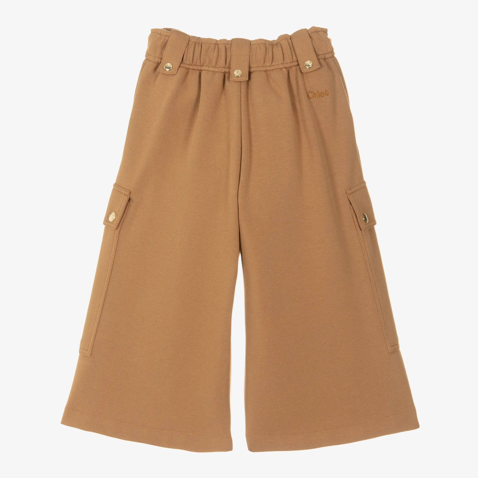 Girls Brown Milano Jersey Culottes