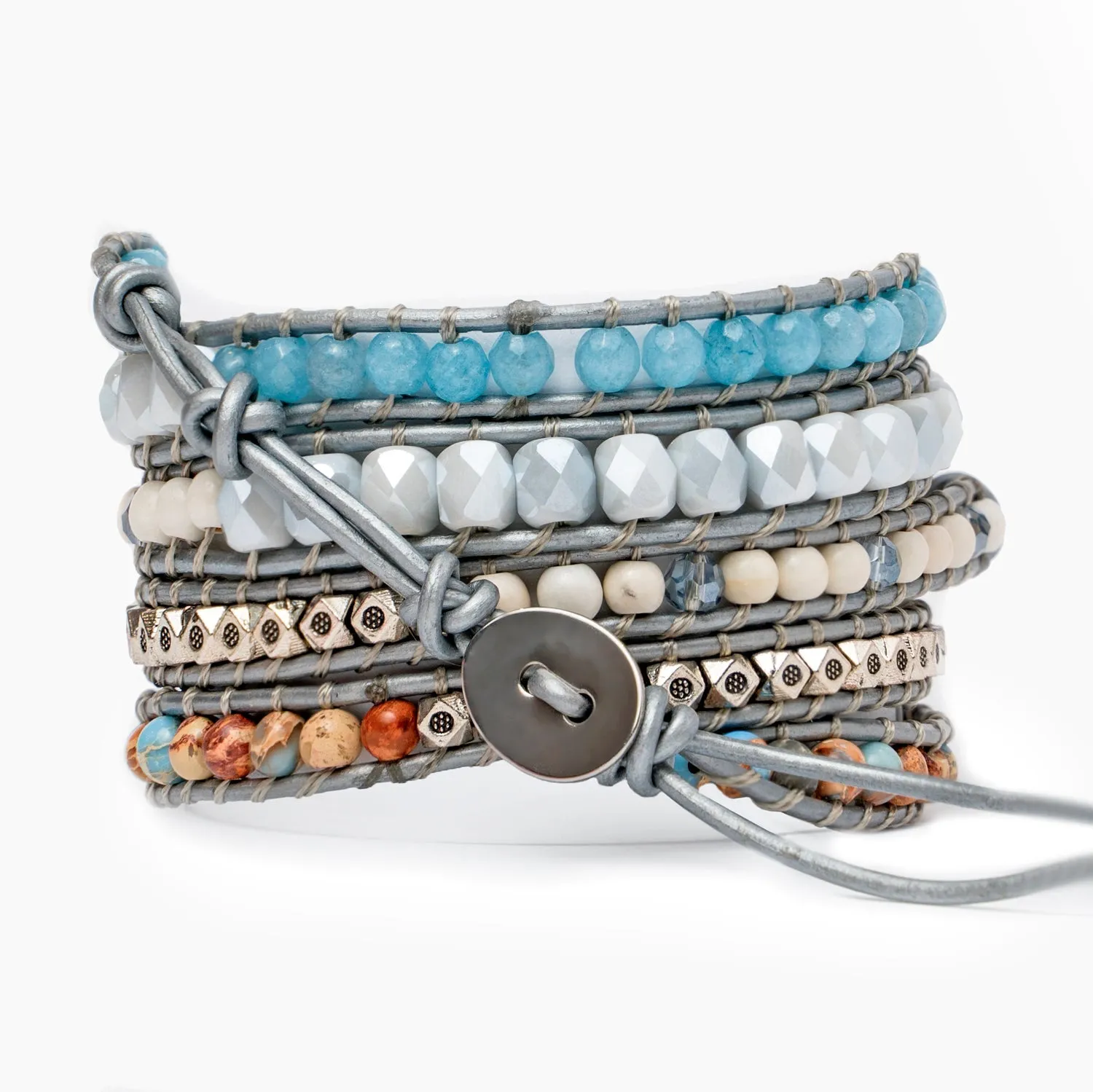 Healing Topaz Wrap Bracelet