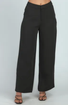 High Waisted Wide Leg Pants (SPA399B)