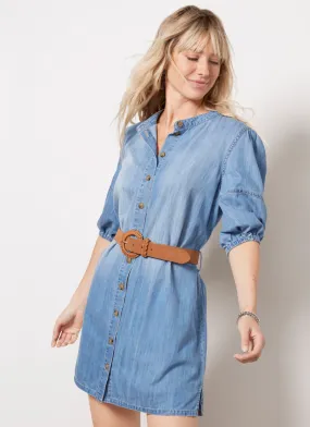 Hit The Scene Shirt Dress