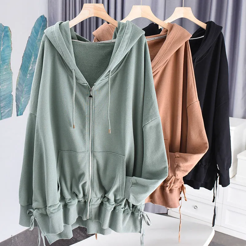 Hooded Cardigan Sweater