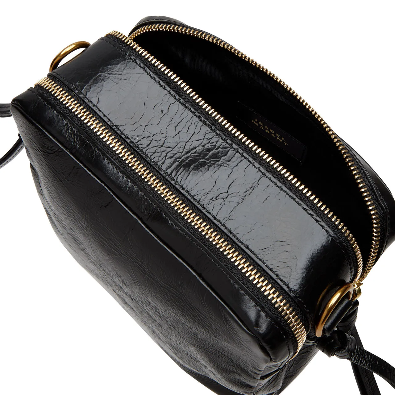 ISABEL MARANT The Sustainable Edit Wardy Camera Crossbody Bag - Black