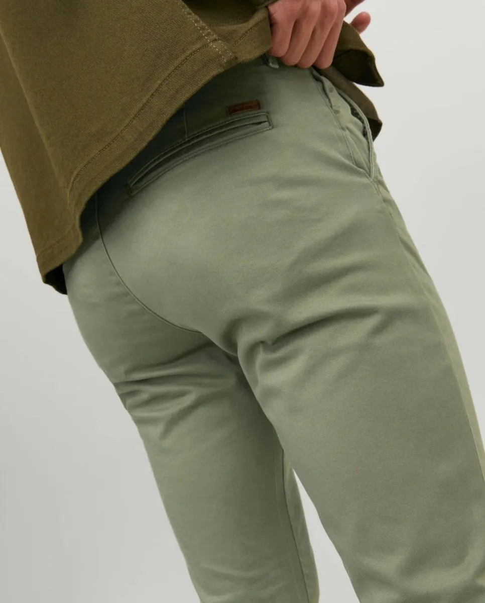 Jack & Jones Marco Bowie Slim Chinos Deep Lichen Green