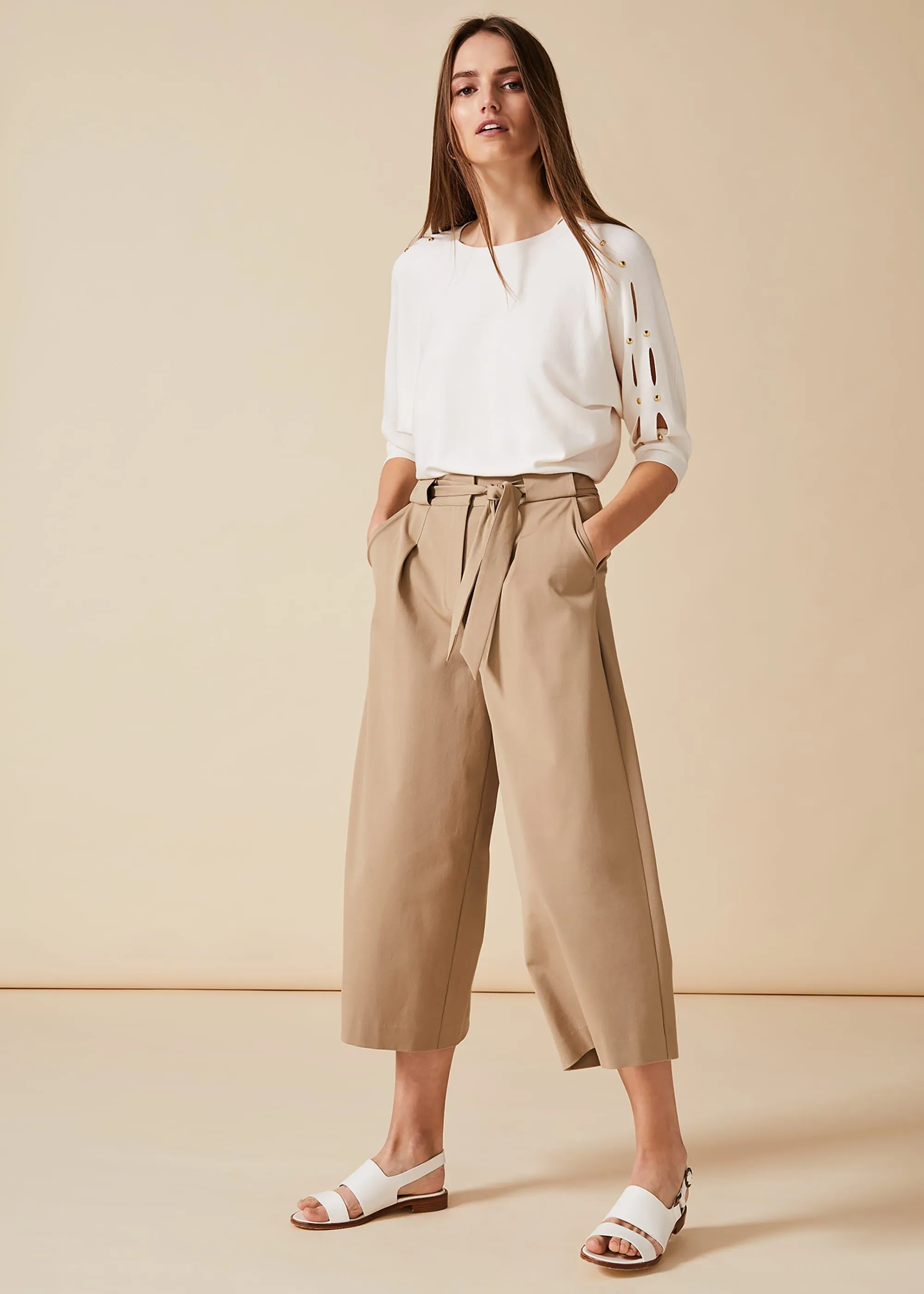 Jeannine Wide Leg Culottes