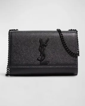 Kate Small YSL Crossbody Bag in Grained Leather