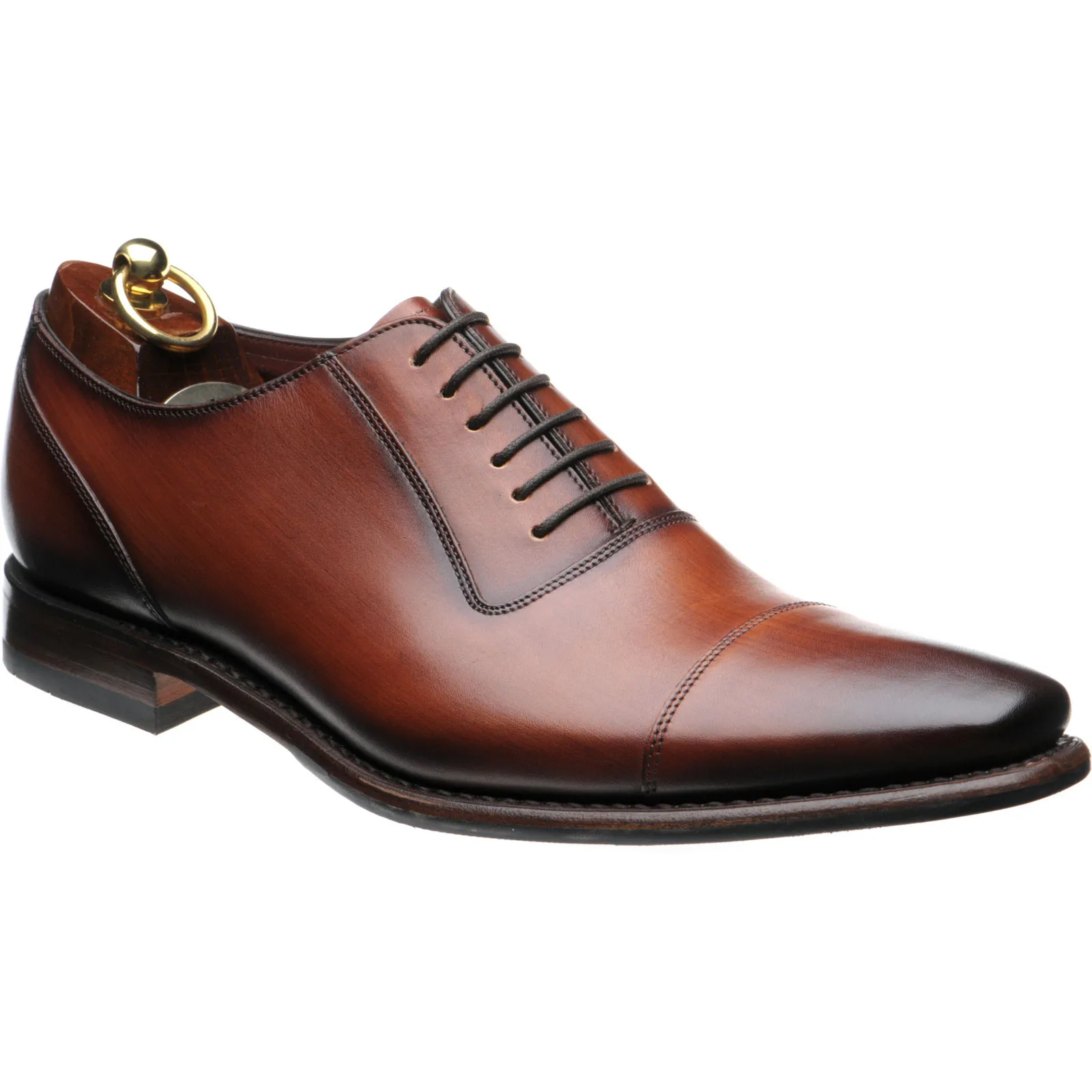 Larch hybrid-soled Oxfords