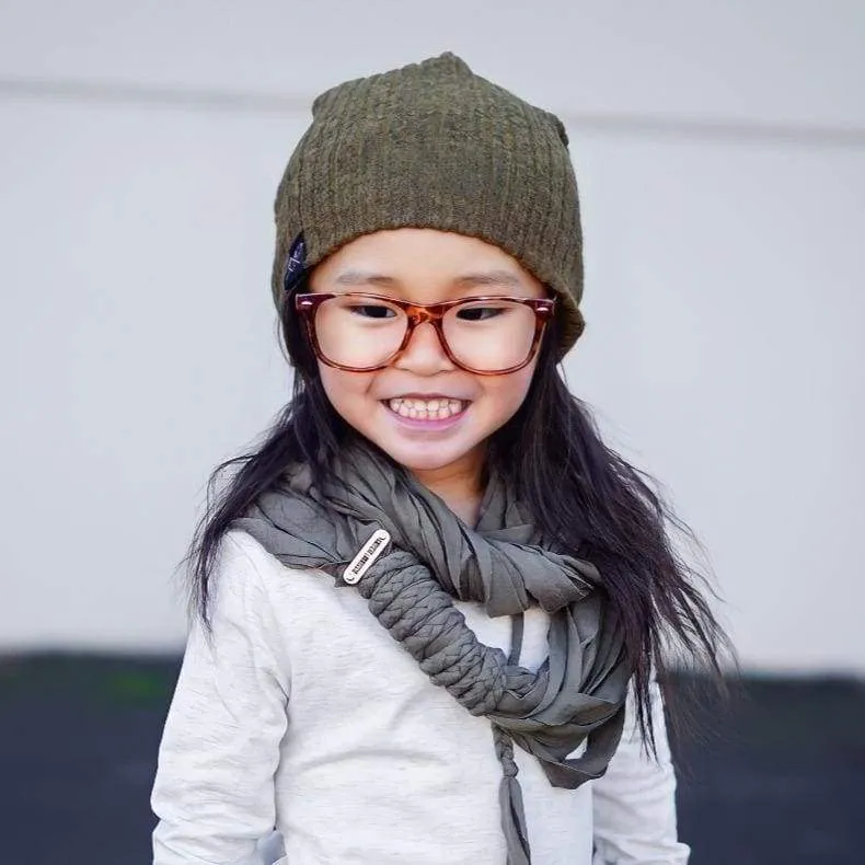 Last Chance! Heather Olive | Cozy Ribbed Knit Beanie