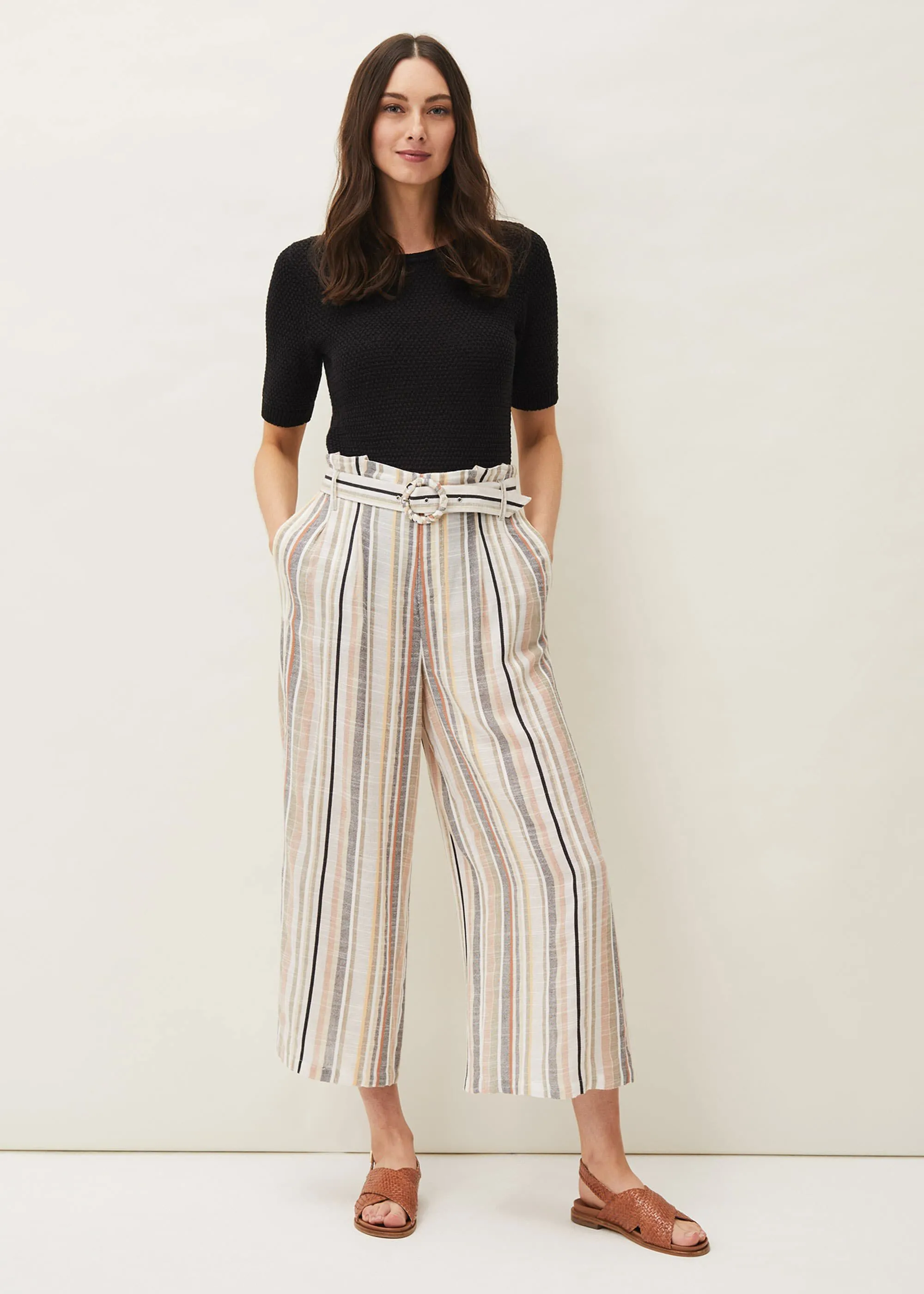 Laurie Stripe Culottes