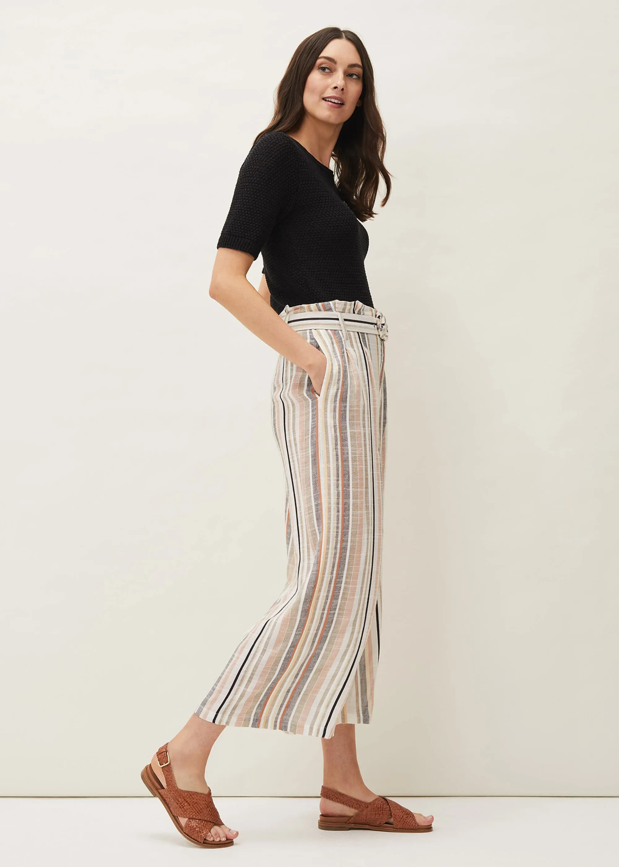 Laurie Stripe Culottes